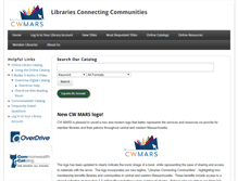 Tablet Screenshot of cwmars.org